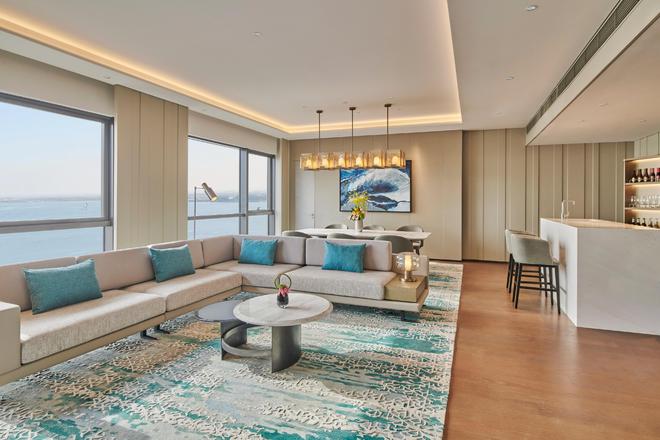 上海臨港雅辰酒店設計風格以無柱方正，氣派不凡