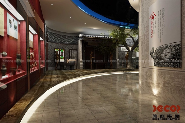 在企業(yè)展廳裝修中，如何利用色彩來傳達(dá)企業(yè)形象和品牌